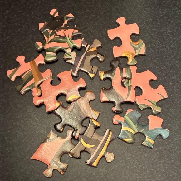 Professor Puzzle Feathered Friends Jigsaw; 1000 pc; Gold Foil Accents; 19" x 29" - Picture 4 of 6